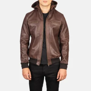Damian Grey Suede Biker Jacket