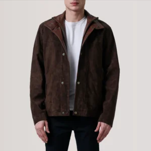 Walton Brown Leather Varsity Jacket